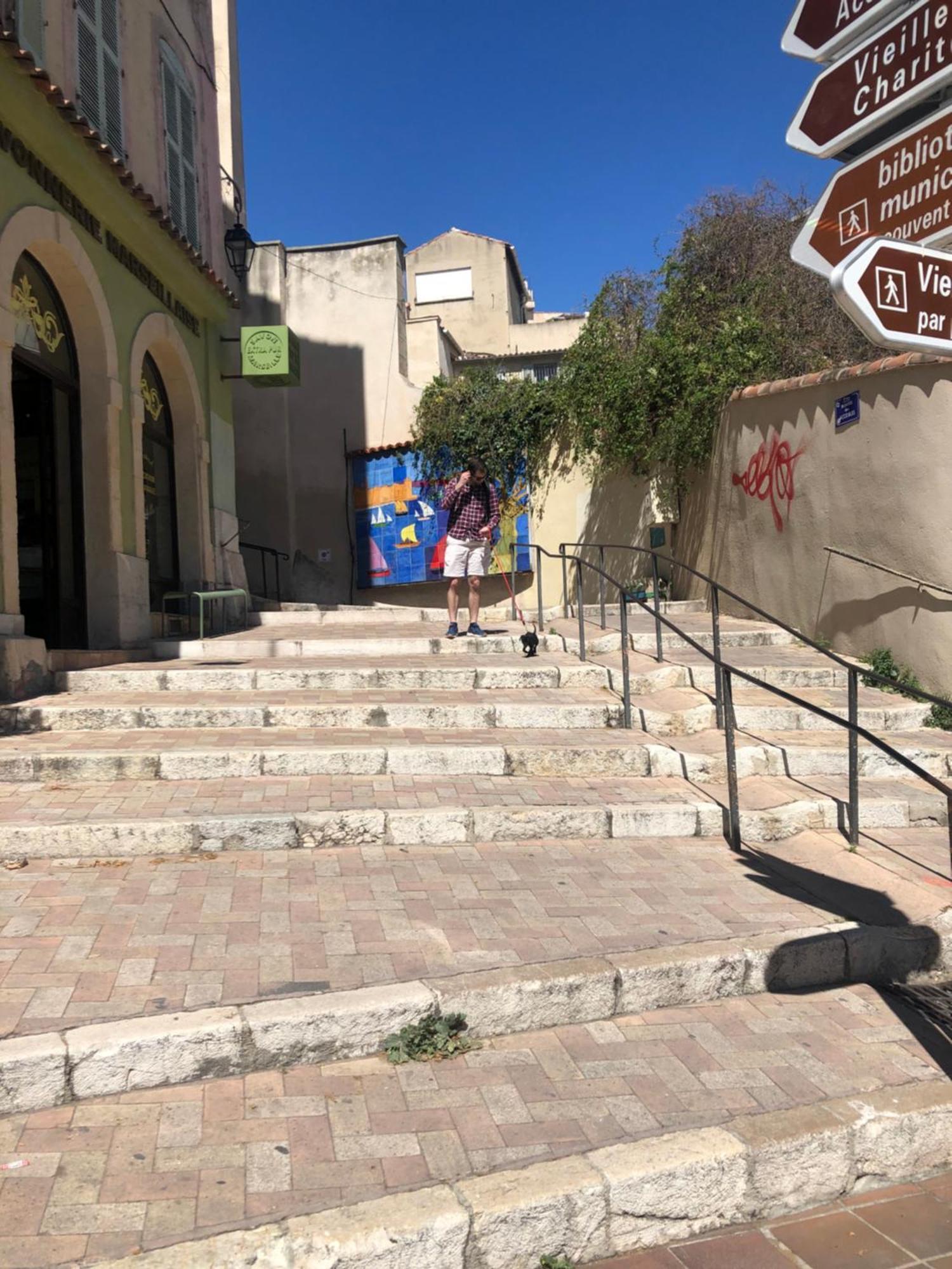 Vieux Port Panier Jardin Hotel Marseille Bagian luar foto