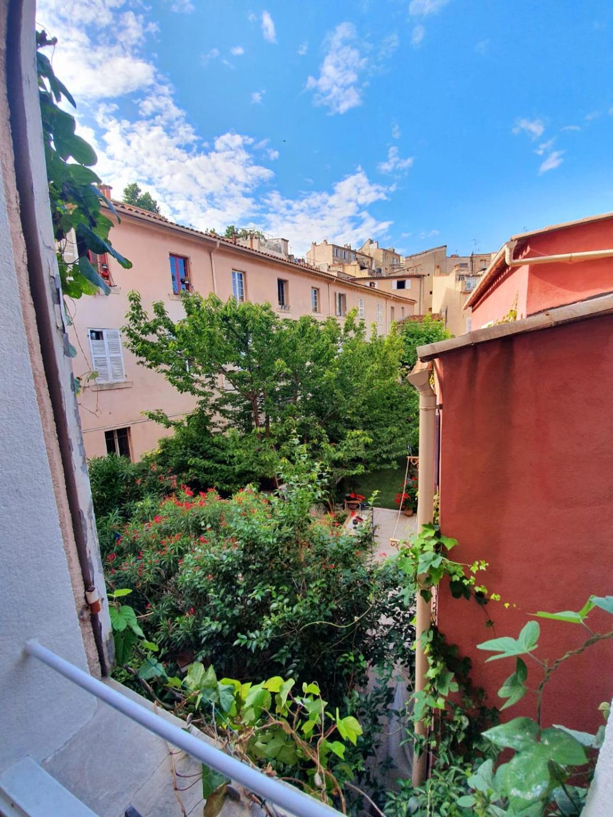 Vieux Port Panier Jardin Hotel Marseille Bagian luar foto