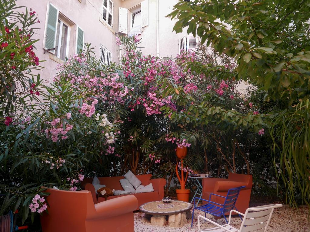 Vieux Port Panier Jardin Hotel Marseille Bagian luar foto